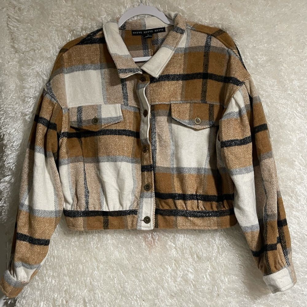 KENDRA Plaid Shacket New - Picture 9 of 10